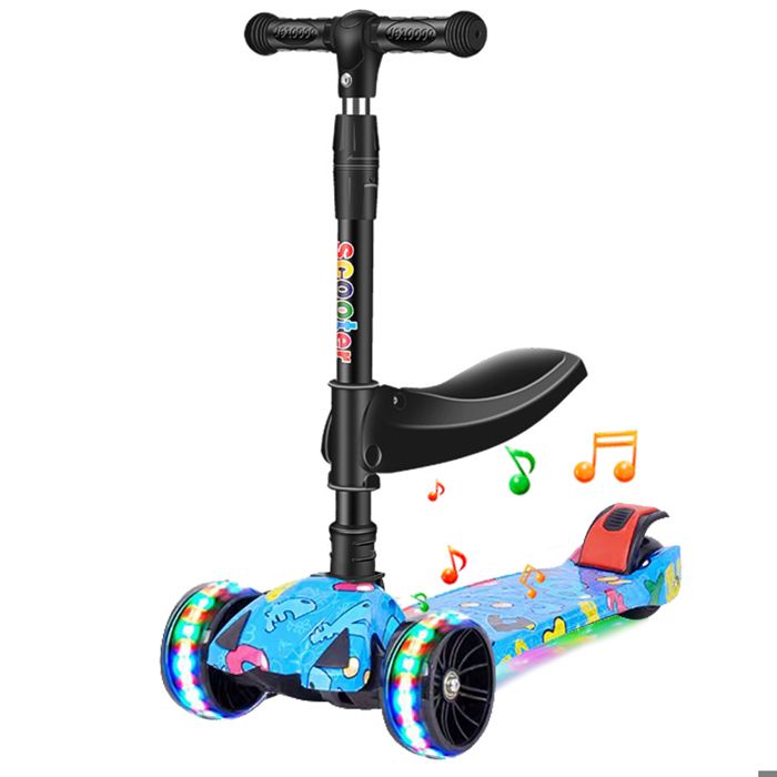 SUOTU Trottinette Pour Enfants, Avec Roues De 145 Mm, 2 Roues LED