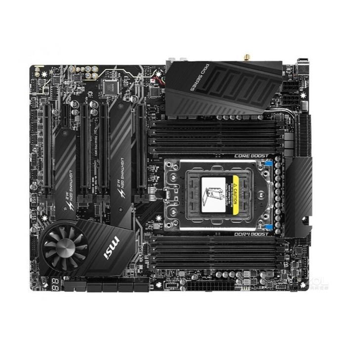 Carte mère MSI TRX40 PRO WIFI AMD TRX40 Socket sTRX4 8xDDR4 SDRAM 256 Go ATX - Msi