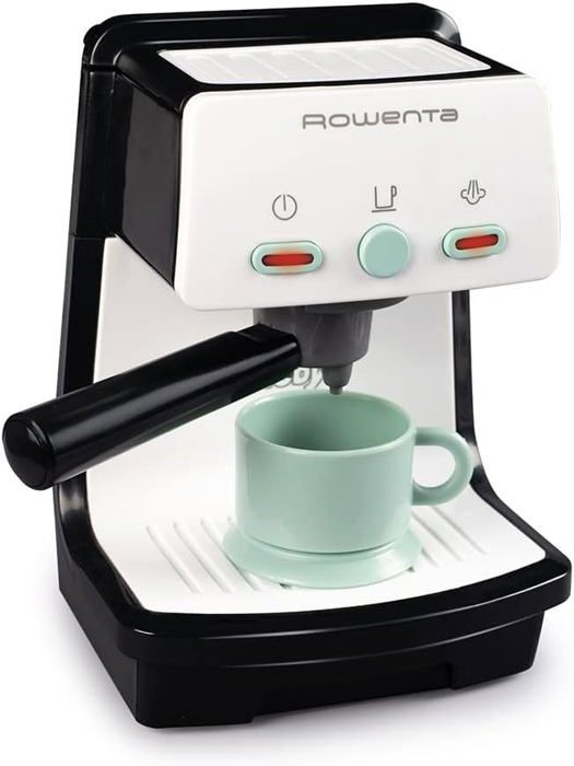 Smoby - Rowenta Espresso - Machine à Café Pour Enfant - Jouet DImit Fonctions Sons Et Lumieres 310597 Noir Amz B09nnsw781