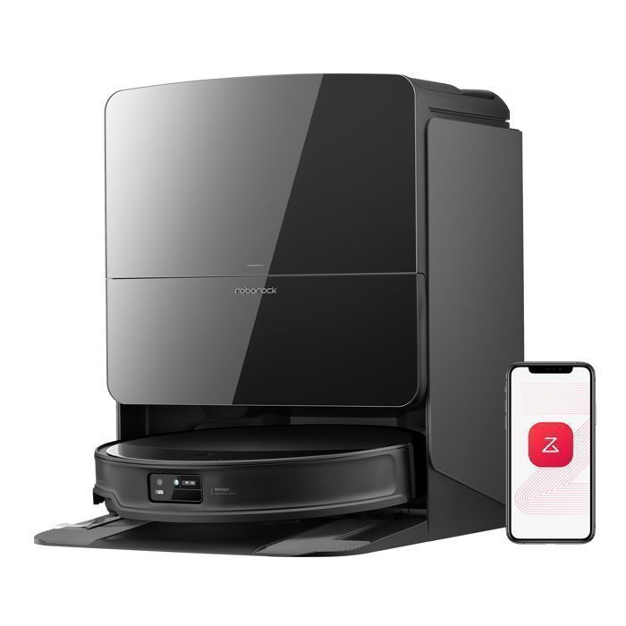 Roborock Saros 10R Robot Aspirateur Triple Système Anti Enchevêtrement Station Multifonctionnelle 4.0 7 98cm Mince