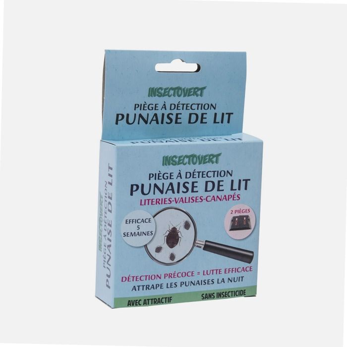 Piège à détection punaise de lit Lot de 2 Insectovert de Subito