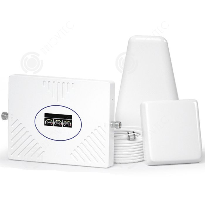 Amplificateur Signal Mobile 4G/3G/2G Multi-Bandes B1/3/7/8/20 – Compatible Tous Opérateurs Licence-ce