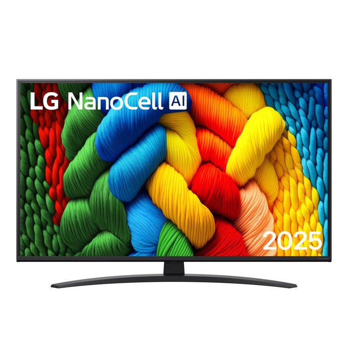 LG Smart TV NanoCell 43NANO81A6A 43 4K Ultra HD HDR10 WebOS 25 60Hz