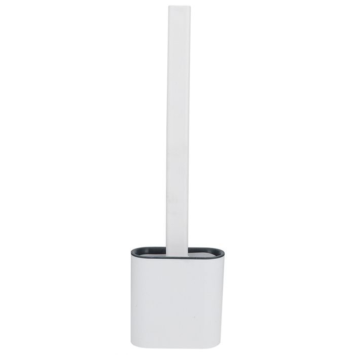 Meilleurs prix pour Wall mounted deep cleaner bathroom toilet brush et quick drying holder set avec long handlewhite