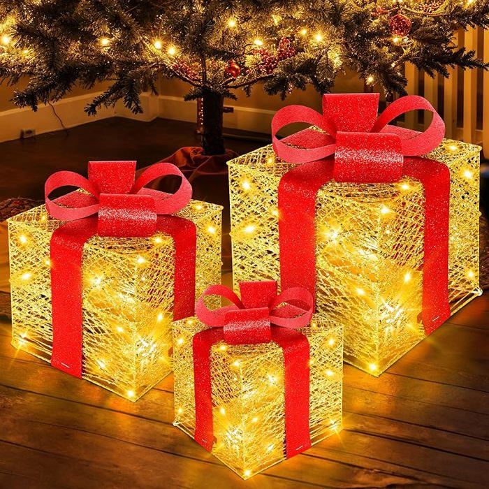 Boîtes à Bonbons En Papier Kraft 10 Pièces,emballage Cadeau De Noël,sacs à Bonbons,décoration De