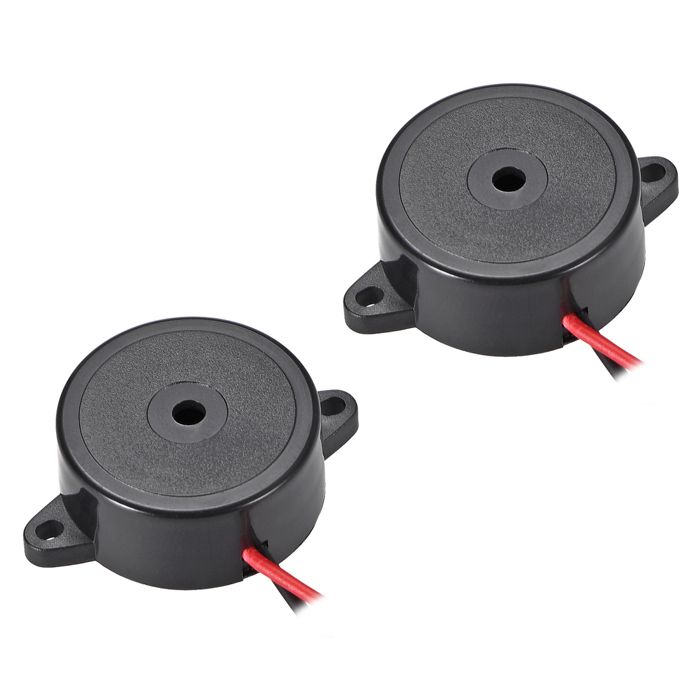 Sourcing Map LED-Pilotleuchte Rot, 22 Mm, Mit Summer, AC/DC 24 V, Blinkender Alarm Für Schalttafeln