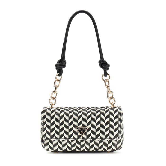Guess Tessi - Sac porté épaule tressé Noir WG769119-HWWG7691190-BML