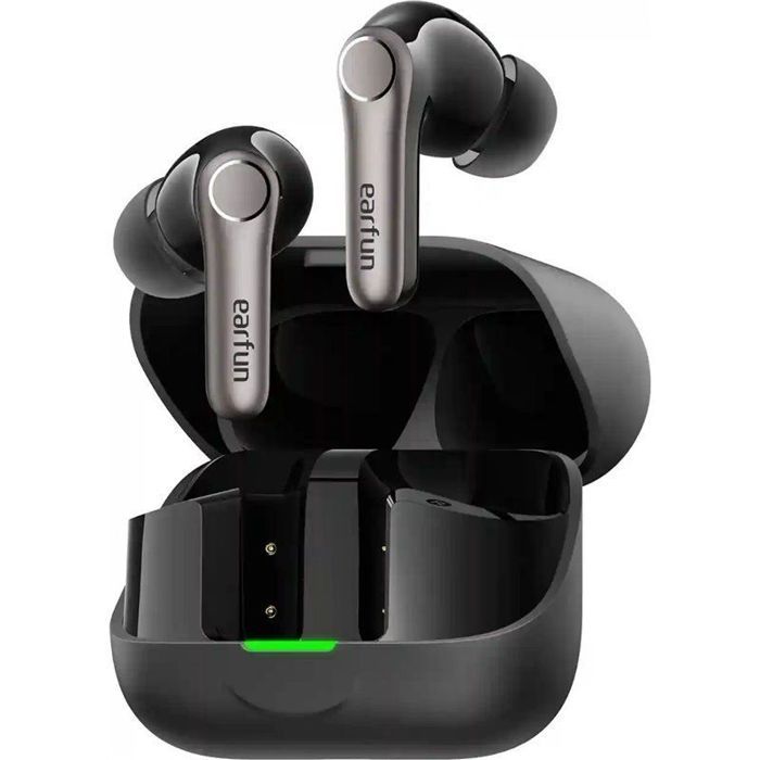 Écouteurs - EARFUN - Air Pro 4+ - ANC - Bluetooth sans fil - Noir