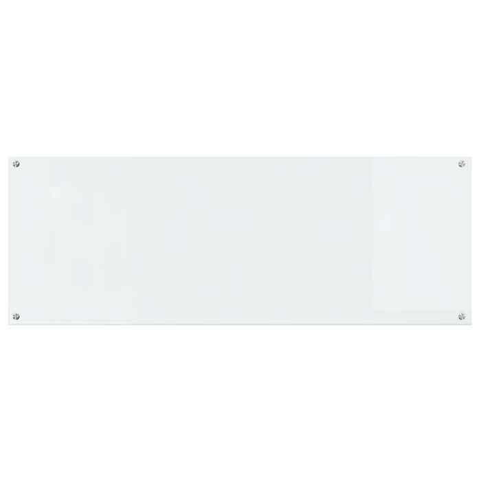 Crédence de cuisine trempé minimaliste - vidaXL - verre trempé - transparent - 110 x 40 cm cml66h599