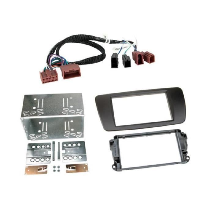 Kit 2Din - ADNAUTO - Seat Ibiza ap14 - Noir Nit - Rallonge A1BO - Autoradio compatible