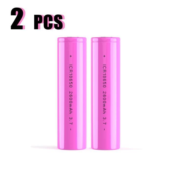 2 Batteries Li-Ion 7,4V 3000mAh + Chargeur – Connecteur Deans T, Pour Voitures RC, Bateaux, Camions