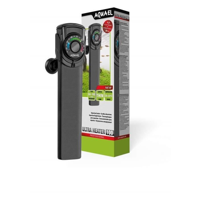 Meilleurs prix pour AquaEl  Chauffage Incassable Ultra Heater 100w pour Aquariophilie - EL115514