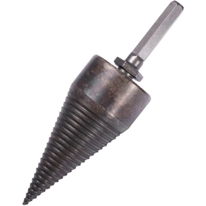Vis Fendeuse Bois Forhandy - Lot 42mm + 32mm + 4 Poignées - Pour Perceuse