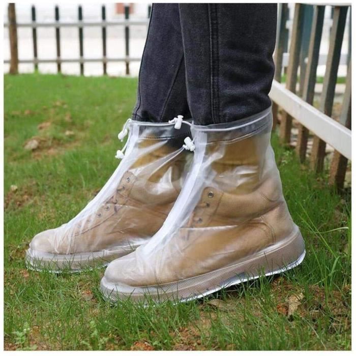 Bottes de Pluie Couverture de Chaussures imperméables Femmes