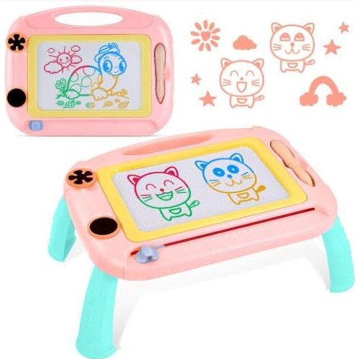 Ardoise Magique - Tablette Dessin Enfant - Jouet Educatif Fille Garçon 18 Mois - Cadeau Anniversaire Noël Pâques