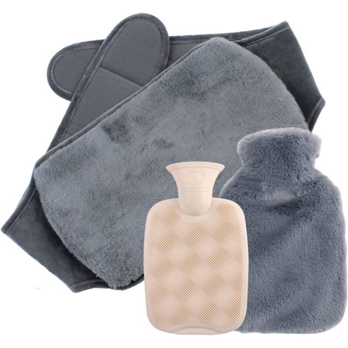 Lot De 3 Bouchons De Remplacement Pour Bouillotte Eau Chaude - Caoutchouc Blanc, Neuf