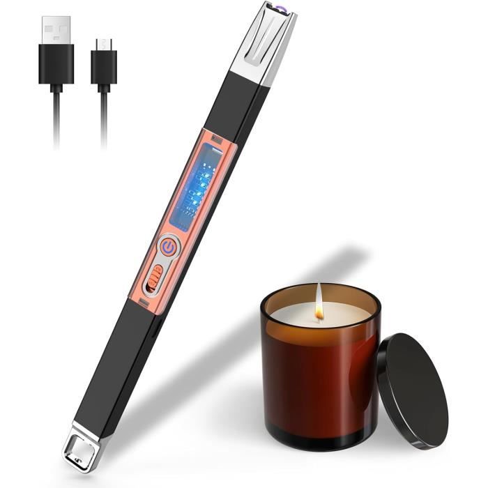 EJ.life allume-bougie Briquet électrique rechargeable Flexible Arc Touch Sensing Pluse Briquet