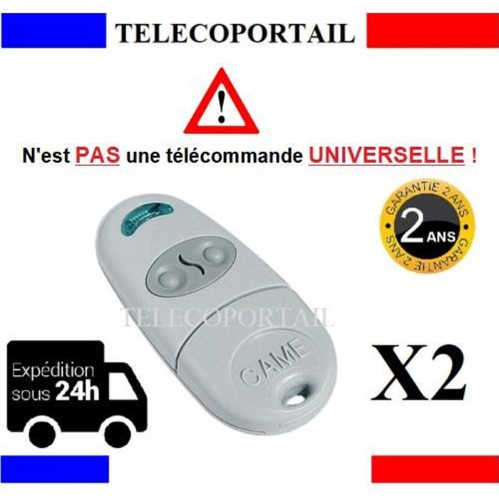 BIP PORTAIL CAME TOP432EE COMPATIBLE AVEC TOP432A TOP432EV TOP432M TOP432NA 