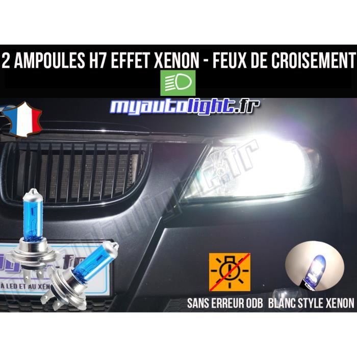 H7 Ampoules HID KIT DE CONVERSION XENON pour s'adapter Phare BMW 3 Série E91 318d 