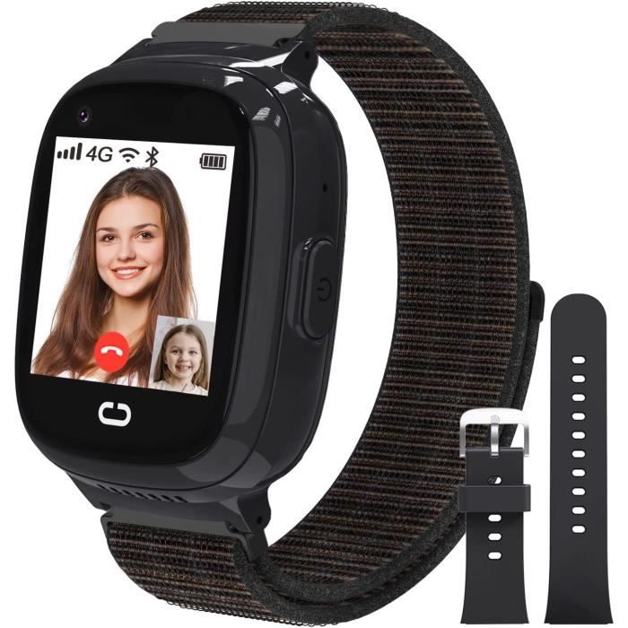 Montre Connectée Enfants 4G, Montre Telephone Enfant Avec Gps Appels Vidéo Message Wifi