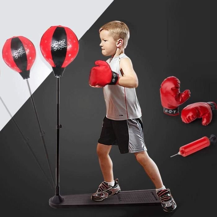 Ensemble de balle de boxe pour le sport, soulagement du stress et fitness, sac de frappe avec 