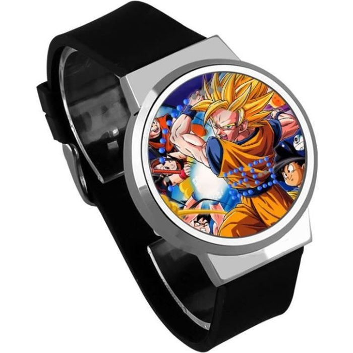 Dragon Ball Super Saiyan Monkey King Student Montre tactile LED etanche Cdiscount Telephonie