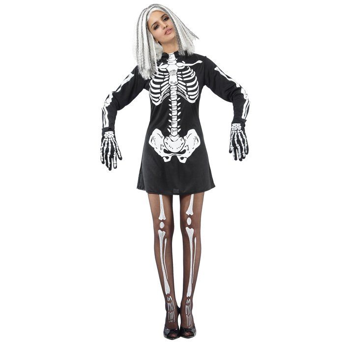 robe squelette halloween