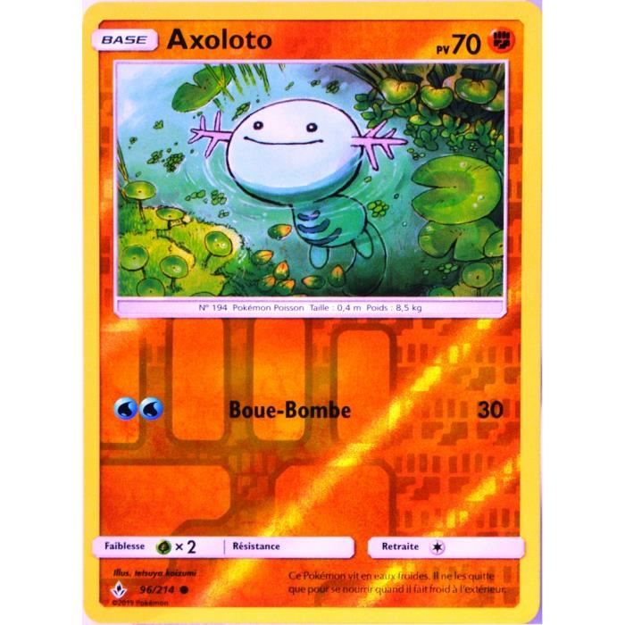 Pokemon Individual Cards Toys Hobbies Carte Pokemon Axoloto 96 214 Reverse Soleil Et Lune 10 Sl10 Fr Neuf Pokemon Individual Cards Toys Hobbies Carte Pokemon Axoloto 96 214 Reverse Soleil Et Lune 10 Sl10 Fr Neuf
