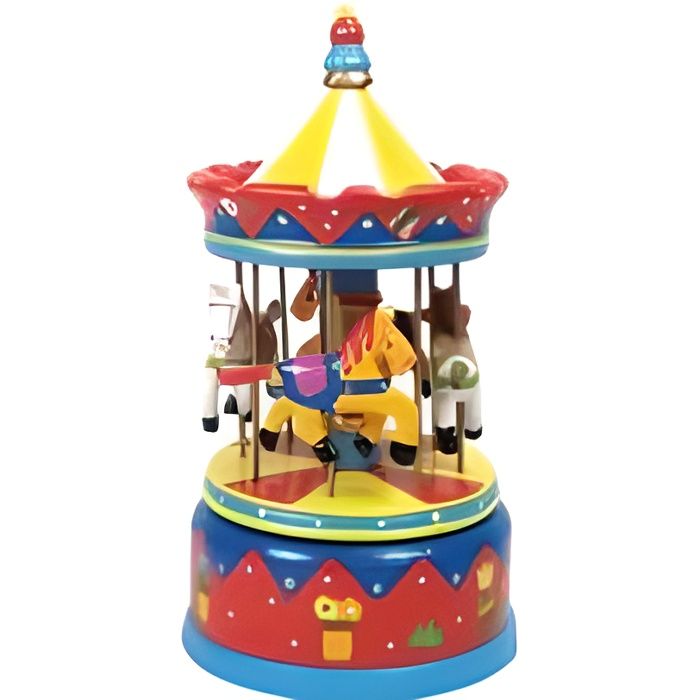 Boîte à Musique Carrousel Dansante, Ballerine Rotative Boîte à Musique Figurine Boîte à Musique Rotative Boîte à Musique Maison Décoration De Table Cadeau Pour Fille Enfant/899