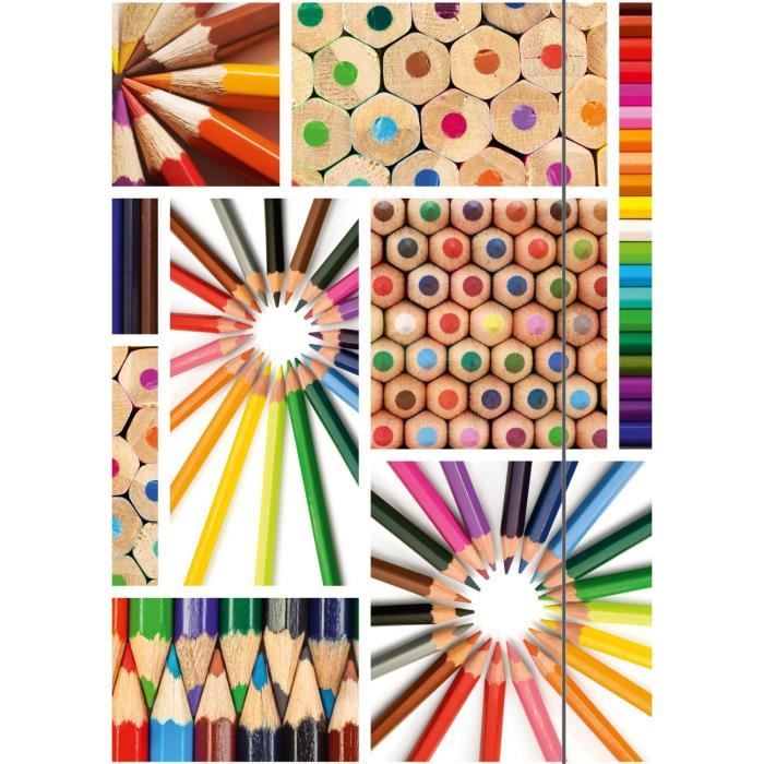 Chemise A Dessin Chemise De Rangement A3 Crayon De Couleur