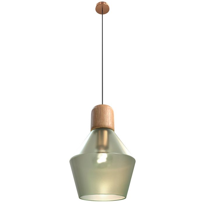 Lampe à suspension - Lampe Scandinave en Verre - Hay Vert