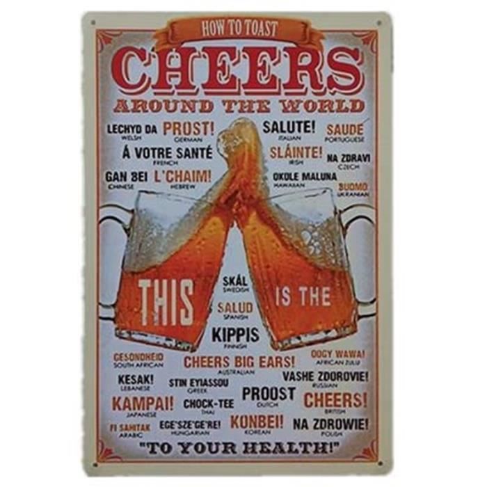 Plaque Métal Vintage Classic Coffee 30x20 - Planet Vintage