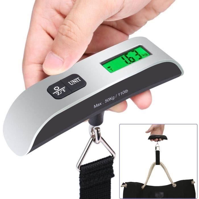 Salyeeluly Pèse-bagages Numérique De Voyage, Balance De Poids Pour