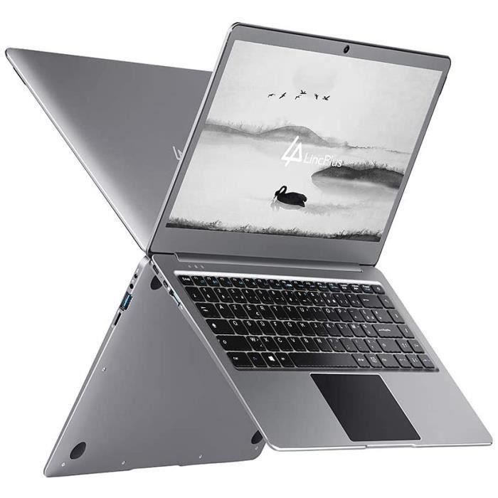 Top achat PC Portable LincPlus P2 Ordinateur Portable,Windows 10 S Netbook PC, 14'' 1080P Full HD IPS , Intel Celeron N3350, 4 Go RAM 64 Go Stockage, Gris pas cher