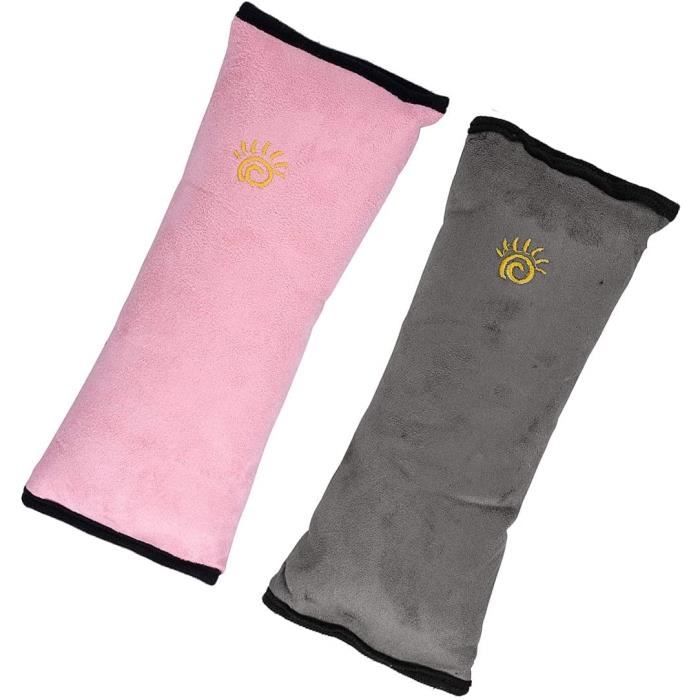 Licorne Violette Crazy Bean Protège-Ceintures Oreiller De Ceinture De Sécurité Réglable Automobil Coussin De Ceinture De Sécurité Pour Voiture 