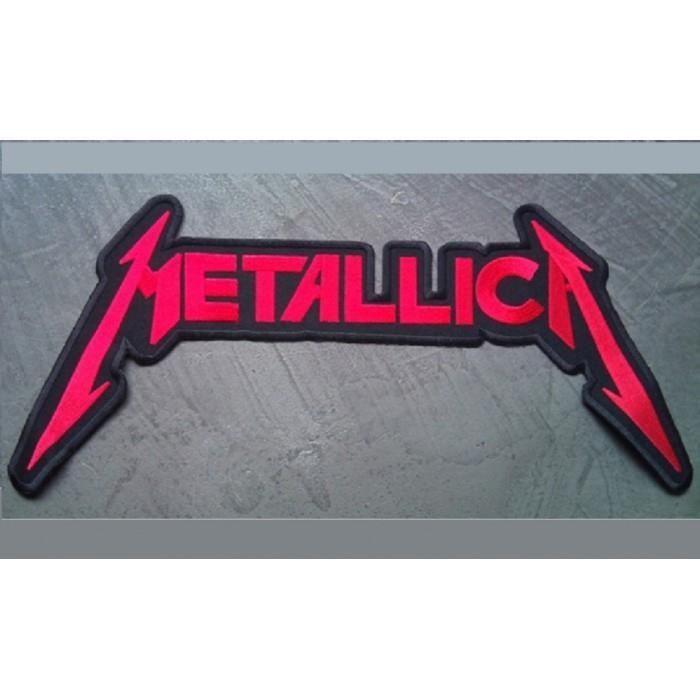 Gros Patch Metallica 39cm Dos Veste ecusson Groupe Hard Rock hotrodspirit