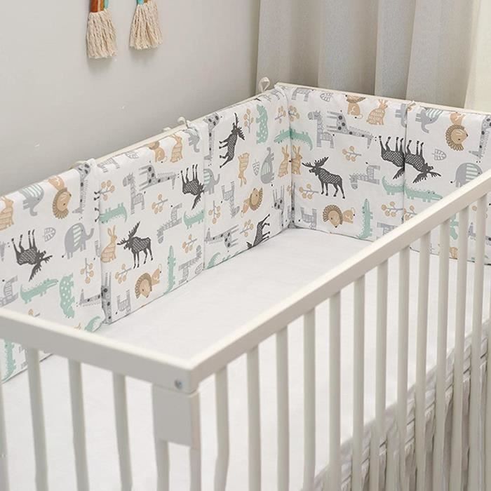 Tour De Lit Bebe Doublure De Lit De Bebe Pare Chocs De Lit De Bebe Autour De La Protection Securite Des Tout Petits Pare Choc 701 Cdiscount Puericulture Eveil Bebe