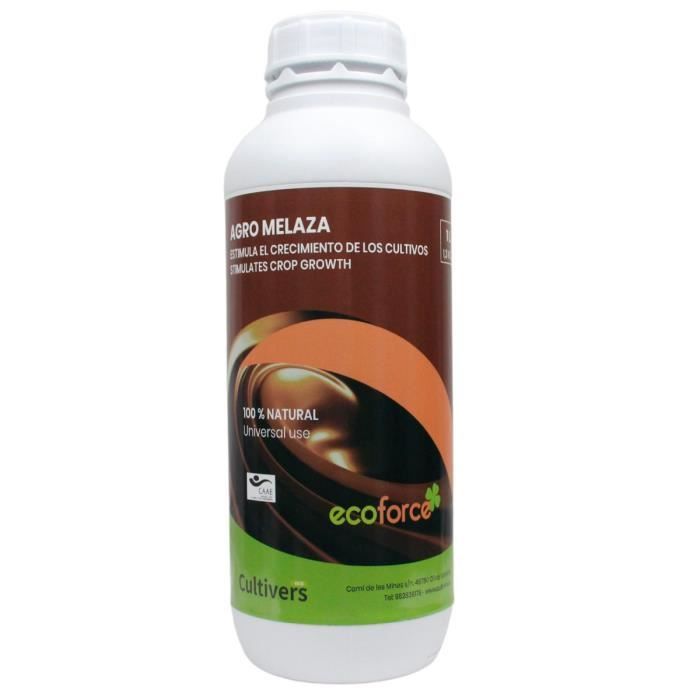 CULTIVERS Agro Mélasse Ecologique 28 kg (20 l) - Stimule la Croissance de Vos Cultures - Utilisation Universelle