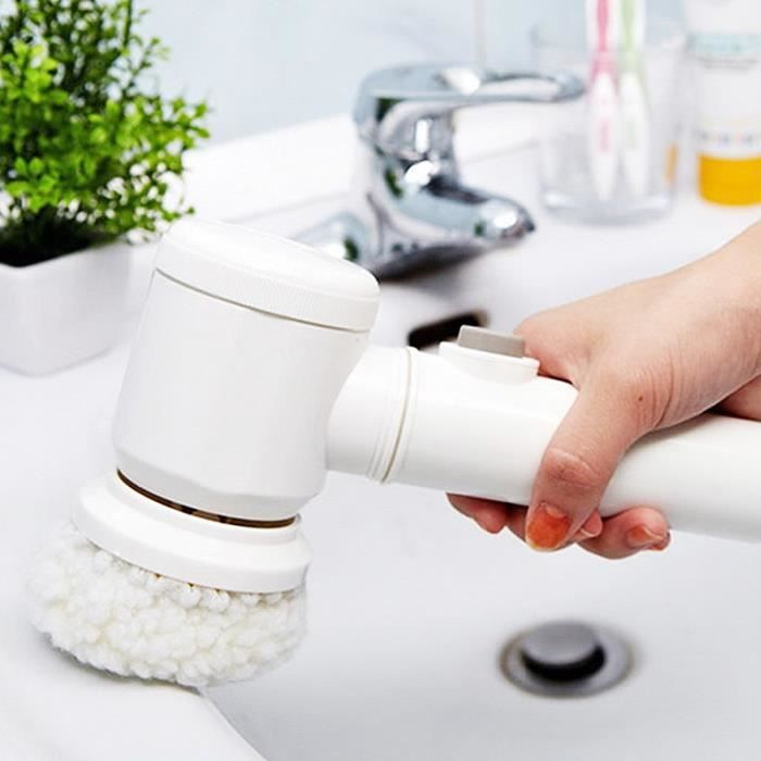 Brosse nettoyage électrique multi-fonction baignoire évier salle de bain  cuisine - Cdiscount Electroménager