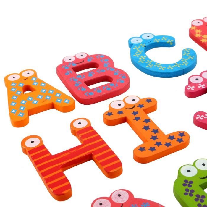Tbest jouet éducatif enfant 26 pièces / ensemble lettres A-Z