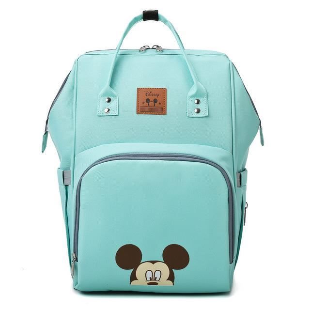 Bleu ciel Sac Dos Multifonction Pour Maman Et Enfant Grande