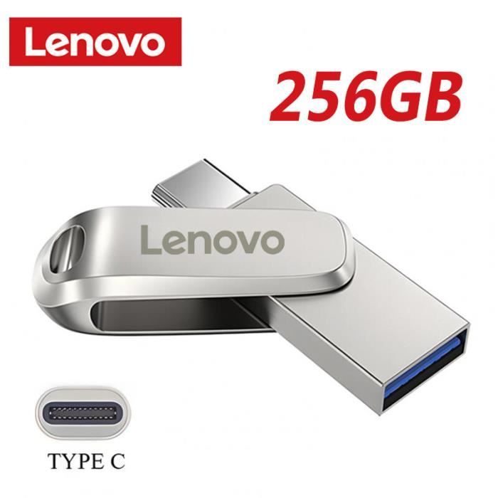 Stylet,Lenovo 2 to USB rapide 3.0 type-c Interface USB Portable stockage 1  to 512 gigaoctets d'unité de disque dur - 256GB[D8931] - Cdiscount  Informatique