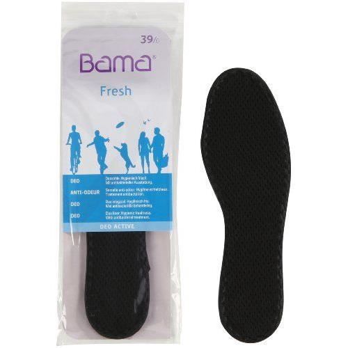 Semelles Fraîcheur Kiwi Déo Extrafine Anti-Odeur - Taille 38/39, Noir, Lavables