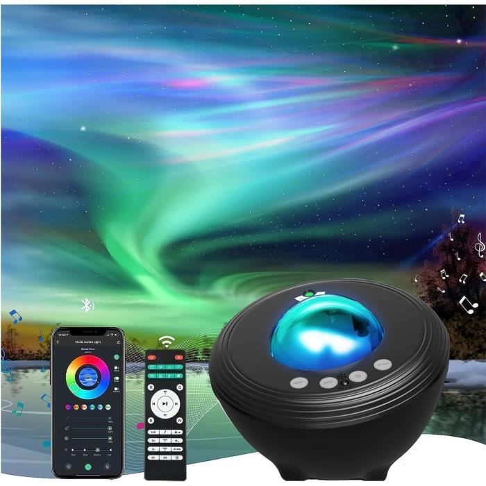 Projecteur Ciel Étoilé Galaxie - Veilleuse Musicale Et Lumineuse - Télécommande - Pour Chambre