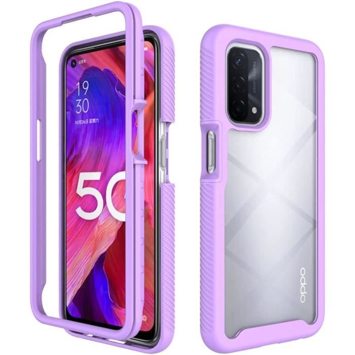 Asuwish Phone Case For OPPO A74 5G/A54 5G With Tempered Glass Screen - View #7