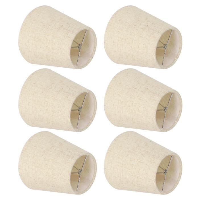 Jeffergarden 3 Pièces Lustre Abat-jour Moderne E14 ClipOn Abat-jour En