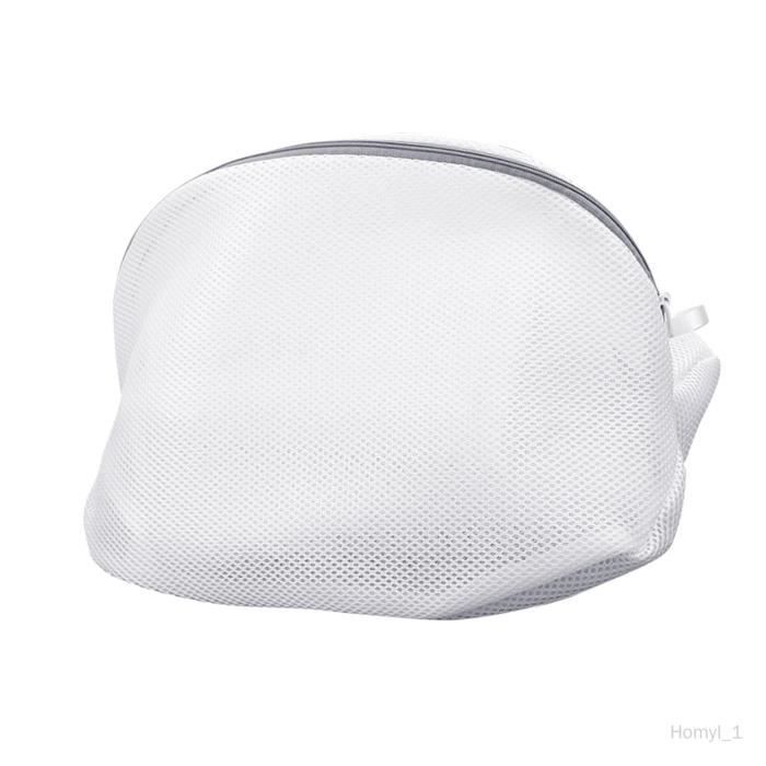 Sac De Lavage Pour Chaussures Machine à Laver - Lot De 2 - Fermeture Éclair - Protection Baskets Et Vêtements (Gris) - 2