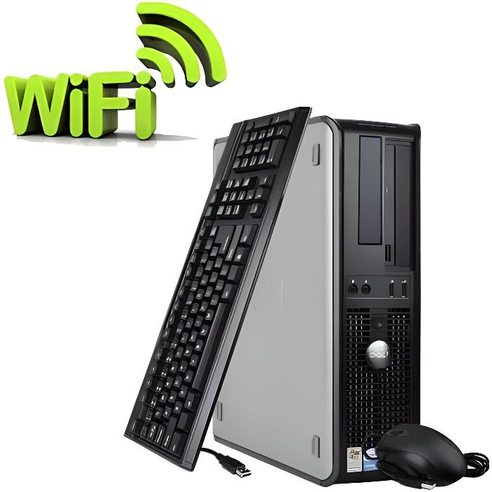 Dell Optiplex 760 - Core Duo 2,50 GHz - Wifi
