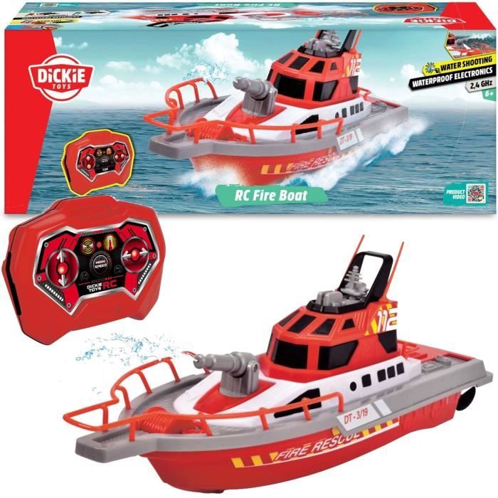 Bateaux et embarcations de modélisme radiocommandé rouges