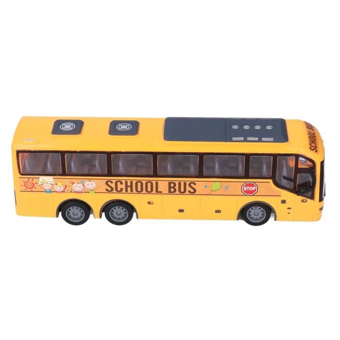 Bus Télécommandé Grand Modèle - Jouet RC éducatif En Plastique ABS | Couleurs Vives, Télécommande Incluse